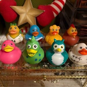 Colorful Rubber Duck Set
